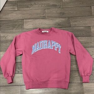 Madhappy Pink Crewneck Sweater (Never worn!)